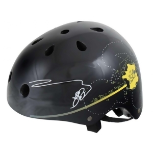 Tour de France Freestyle Bicycle Helmet Gloss Black Medium 54-58 cm 731189 - All