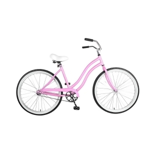 Cycle Force Cruiser Bike 26 inch wheels 18 inch frame Women's Bike Pink 62126P - All