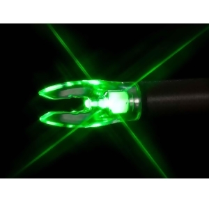 Nockturnal Fit Universal Size Green Lighted Nock - All