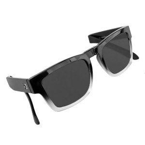 Bobster Brix Folding Sunglasses-Gloss Grad Frame/Smoked Lens - All