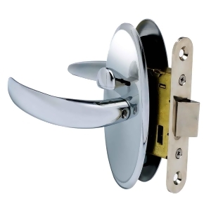 Southco Compact Swing Door Latch Chrome No Restriction - All
