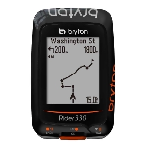 Bryton Computer Bryton Rider 330E Gps Ant /Bluetooth Black 615090400000 - All