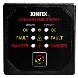 Xintex Gasoline Fume Detector w/2 Plastic Sensors Black Bezel Display - All