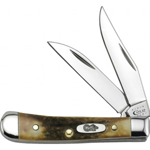 Case Knives Case Tiny Trapper 2Bl 23/8 Stag 5968 - All