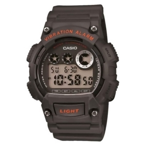 Casio Mens Super Illuminator Black Watch W-735h-1a3vcf - All