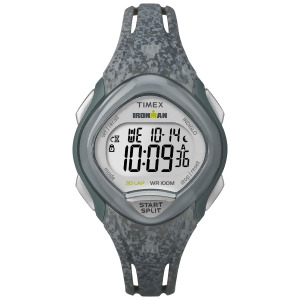 Timex Womens Ironman Sleek 30 Mid-size Gray Patterned Sport Watch Tw5m08600 - All