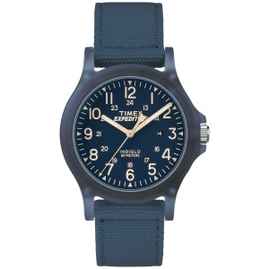 Timex Unisex Expedition Arcadia Blue Fabric Strap Watch Tw4b09600 - All