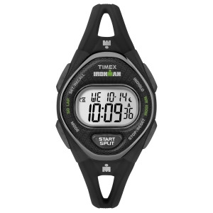 Timex Womens Sleek 50 Mid-size Black Spot Watch Tw5m10900 - All