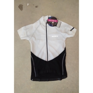 Giordana Women's Forma Short Sleeve Cycling Jersey White/Grey Gi-wssj-form-wtgy - L