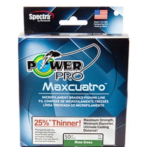 Power Pro Pp Maxcuatro 65Lb 1500Yds Green 33400651500E - All