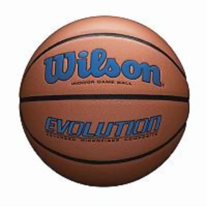 Wilson Evolution Official Size Game Basketball-Royal 1109778 - All