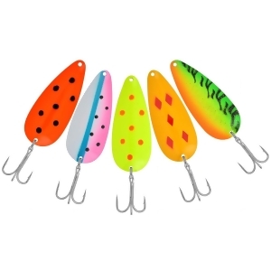 Apex Game Fish Spoon Lures Assorted Pack Of 144 - All