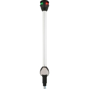 Attwood LightArmor Bi-Color Navigation Pole Light with Task Light Straight 14 Nv6lc2-14-7 - All