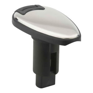 Attwood LightArmor Plug-In Base 3 Pin Stainless Steel Teardrop 910T3psb-7 - All