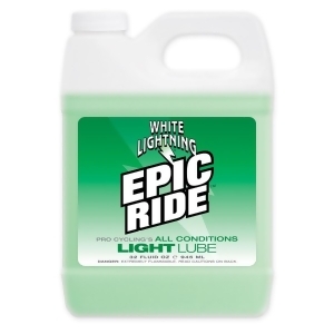 White Lightning Epic Ride All Conditions Light Bike Lubricant 32 oz E50320102 - All