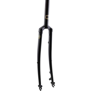 Soma Fabrications Lugged Cx disc fork 700c 1-1/8 black 22999 - All