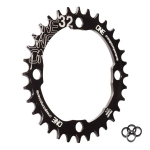 Oneup Components 104 round chainring 104Bcd 32T black 1C0042blk - All