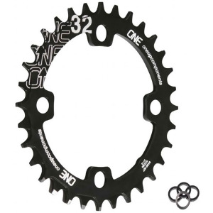 Oneup Components 94/96 round chainring 94/96Bcd 32T black 1C0107blk - All