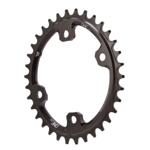 Oneup Components Xt M8000 oval chainring 96Bcd 34T black 1C0189blk - All