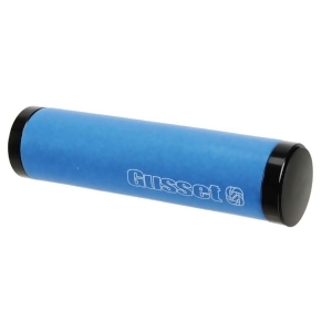 Gusset Silicone Clamp-On grips blue/black pair Hgguslbk - All