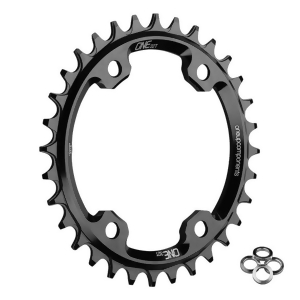 Oneup Components Xt M8000 round chainring 96Bcd 32T black 1C0092blk - All