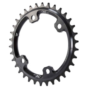 Oneup Components Xt M8000 round chainring 96Bcd 34T black 1C0093blk - All