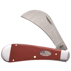 Case Knives Hawkbill 1-Blade 4 1/8 Inch American Workman Red C13456 - All