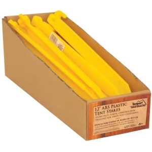 Texsport 12 inch Plastic Tent Stake Pack of 100 14982Pdq - All