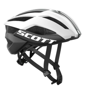 UPC 889143122226 product image for Scott Sports Arx Plus Road Bicycle Helmet Small White/Black 241245-1035006 - All | upcitemdb.com