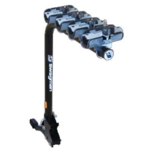 Swagman Xp 4 Bicycle Fold-Down Single Arm Hitch Rack 64960 - All
