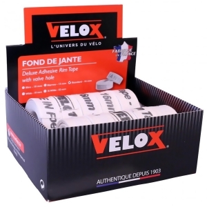 Velox Adhesive Bicycle Rim Tape Box of 10 - 22MM X 2M
