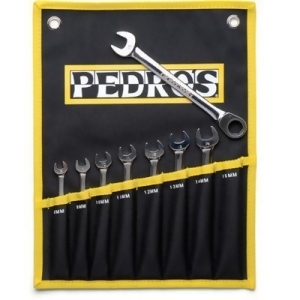 Pedro's Ratcheting Combo Bicycle Wrench Set 6460500 - All