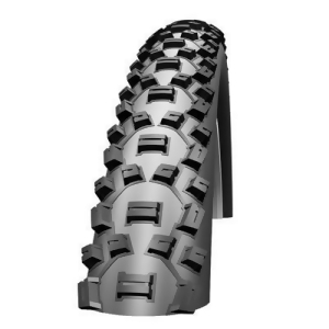 Schwalbe Nobby Nic Hs 411 SnakeSkin Tubeless Ready Mountain Bicycle Tire Folding Bead - 26 x 2.1