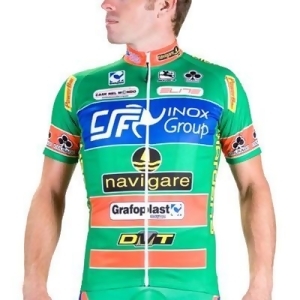 Giordana Men's Navigare Pro Team Short Sleeve Cycling Jersey gi09-ssjy-team-navi - L