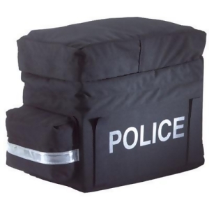 Inertia Police Basic Rack Trunk w/Top Pocket Bicycle Bag Black 10040 - All