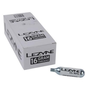 Lezyne 16g Threaded Co2 Bicycle Tire Inflation Cartridges 30-Box 1-C2-crtdg-v116 - All