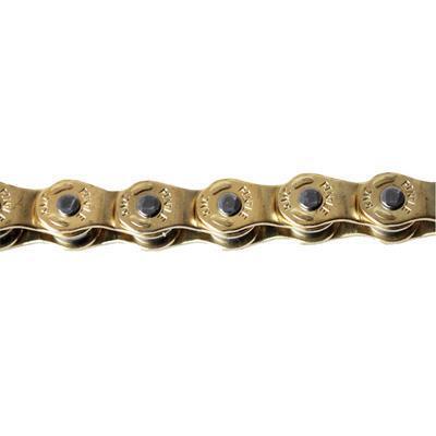 Kmc Hl710l Single Speed Bicycle Chain Gold - All