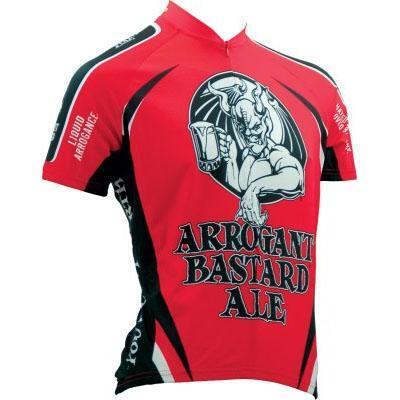Canari Cyclewear Men's Arrogant Bastard Ale Short Sleeve Cycling Jersey Plus Size 1272P - 4X