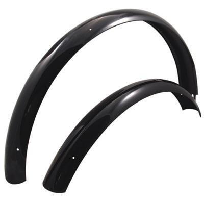 Wald #962 Balloon Bolt-On Bicycle Fenders - 26 Inch