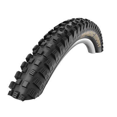 Schwalbe Magic Mary Hs 447 Downhill SnakeSkin Tubeless Ready Mountain Bicycle Tire Folding - 26 x 2.35