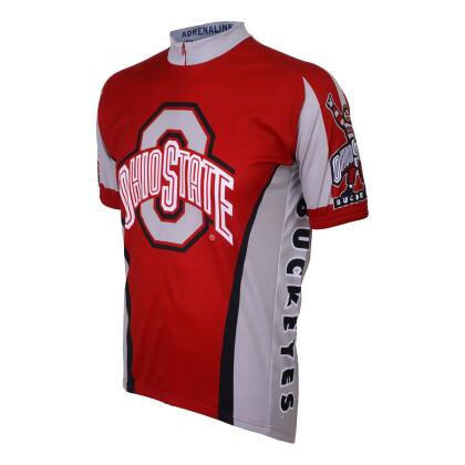 Adrenaline Promotions Ohio State Buckeyes Cycling Jersey - XXXL