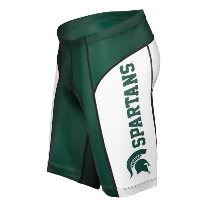 Adrenaline Promotions Michigan State Spartans Cycling Shorts - S