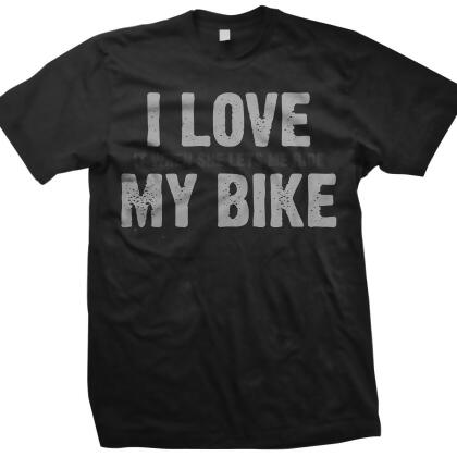 Dhd Wear Men's I Love My Bike Short Sleeve T-Shirt - L