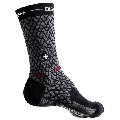 Dissent Genuflex Semenuk Protect 8in Crew Cycling Compression Socks - L