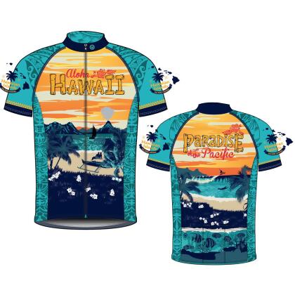 Canari Cyclewear Hawaii Retro Souvenir Jersey 12269 - XXL