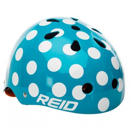 Reid Cycles Classic Polka Dial Fit Helmet - 54-58 cm