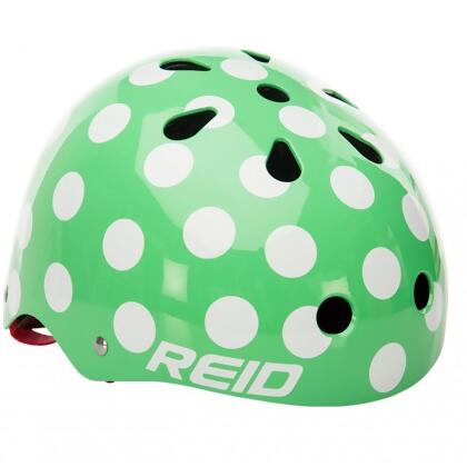 Reid Cycles Classic Polka Dial Fit Helmet - 54-58 cm
