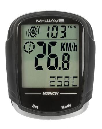 M-wave M30hcw Bicycle Computer - 1.5 x 2 inches