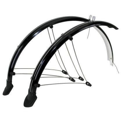 Mighty Flexi Fender Set with Dynamo Connection for 700C and up - All