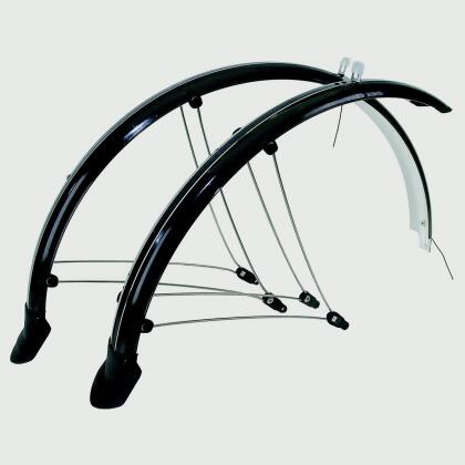 Mighty Flexi Fender Set with Dynamo Connection for 26 Bikes - All